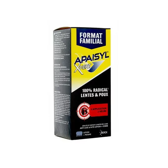 Apaisyl Xpert Poux&lente 200ml1