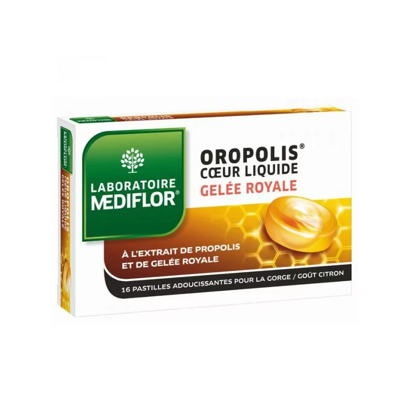 Oropolis Cœur Liquide Gelée Royale Pastille