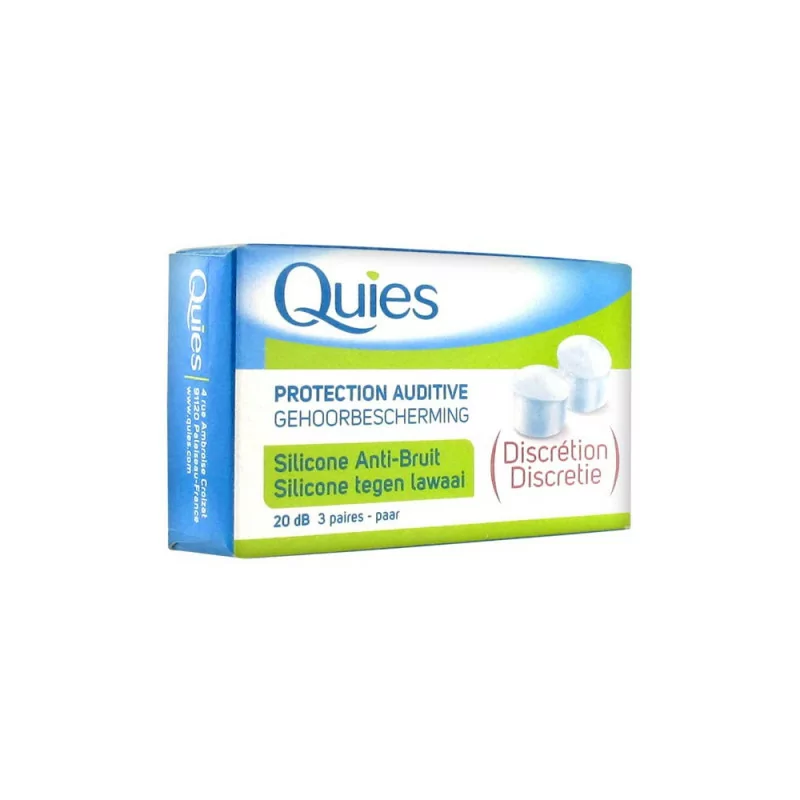 Quies Protection Auditive Silicone Anti-bruit