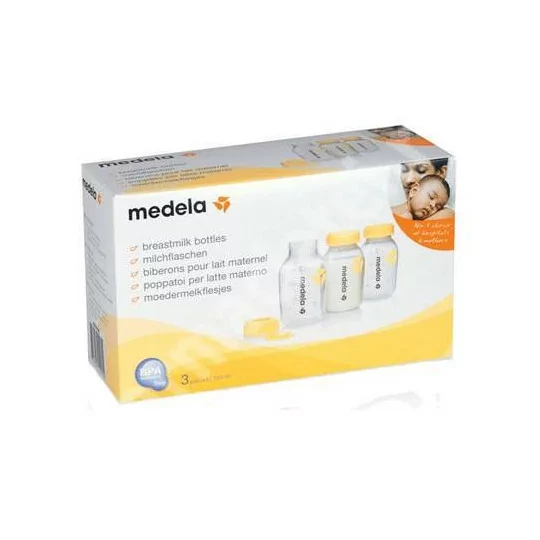 Medela Biberons Cons Lait Mat 150ml B/3