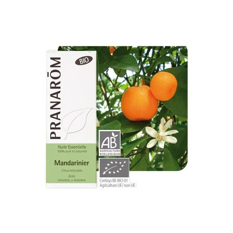 Prânarom Huile Essentielle Bio Mandarinier