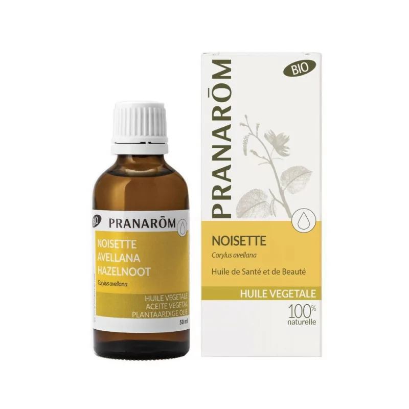 Pranarom Huile végétale Noisette Bio