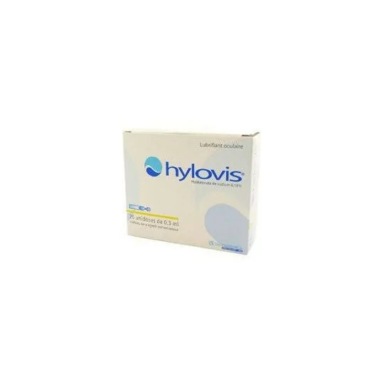 Hylovis Lubrifiant Oculaire 20 Unidoses /0.3 Ml