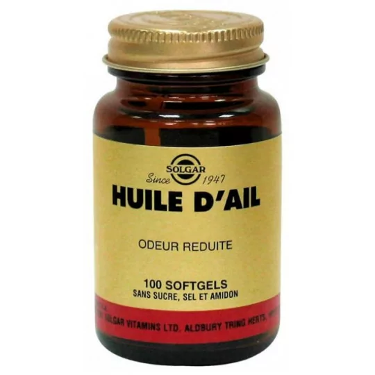 Solgar Huile D'Ail Softgels B/100