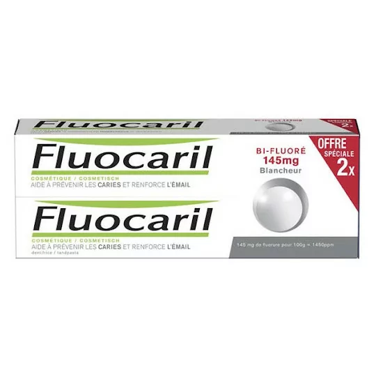 Fluocaril Dent Bi-Fluore Blanc 2x T/75ml