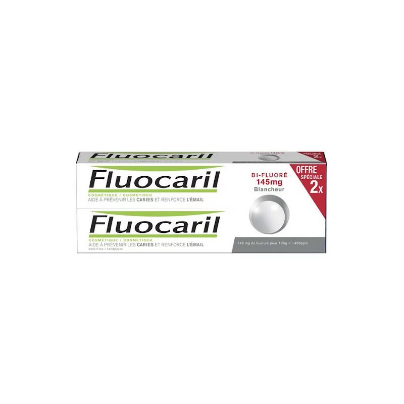 Fluocaril Dent Bi-Fluore Blanc 2x T/75ml