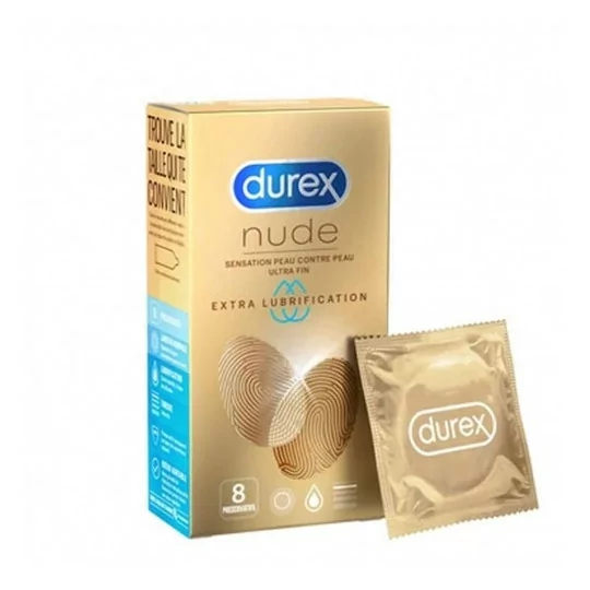 Durex Nude Extra Lubrifie B/10