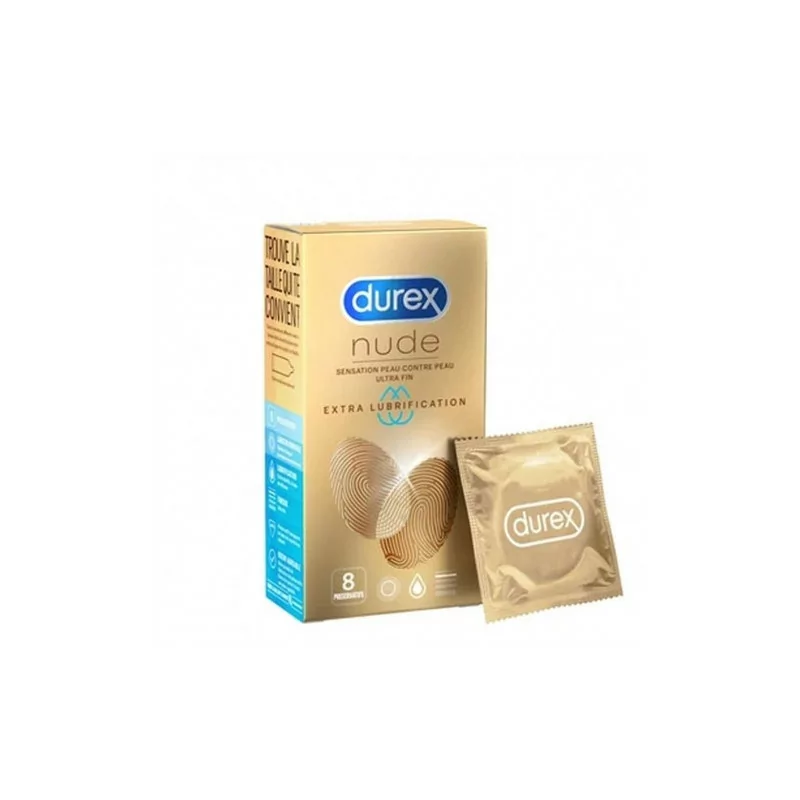 Durex Nude Extra Lubrifie B/10