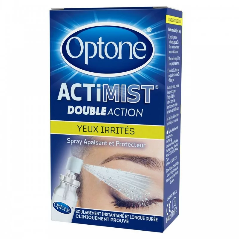 Optone Spray Apaisant Yeux Irrites 10ml