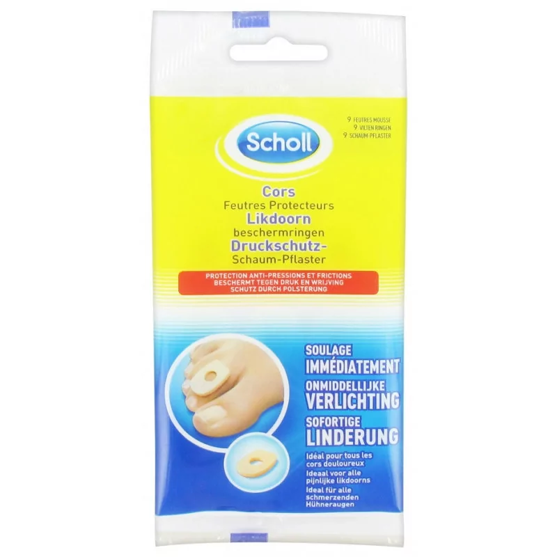 Scholl Cors Feutres Protecteurs B/9