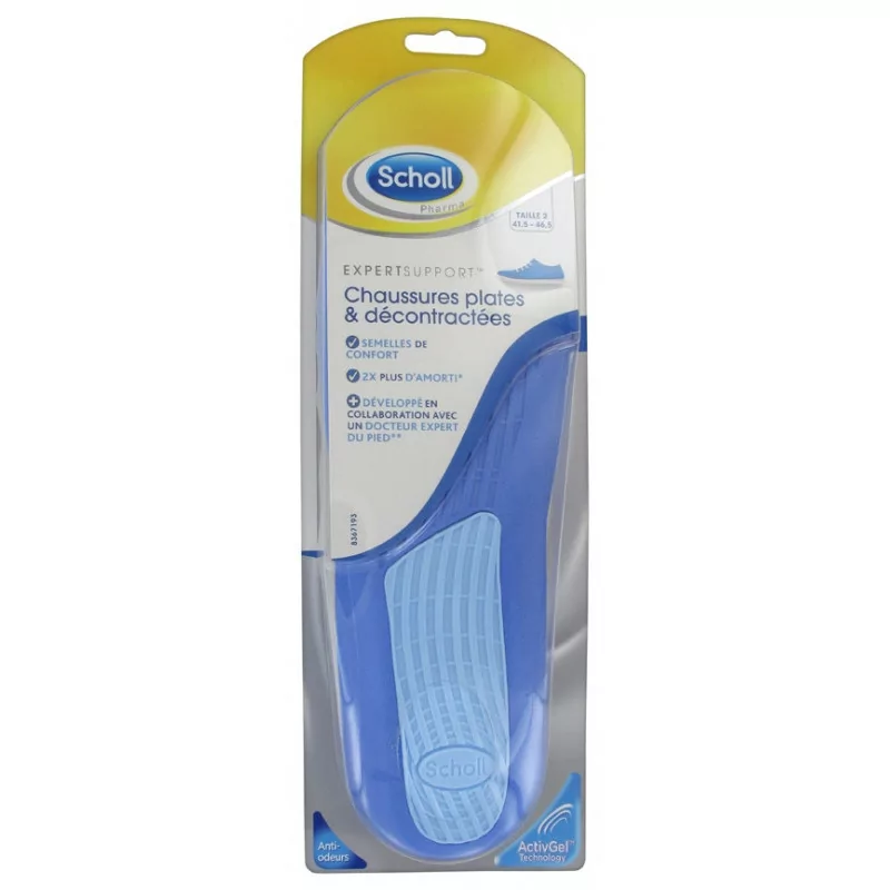 Scholl Semelle Decontract Activgel T2