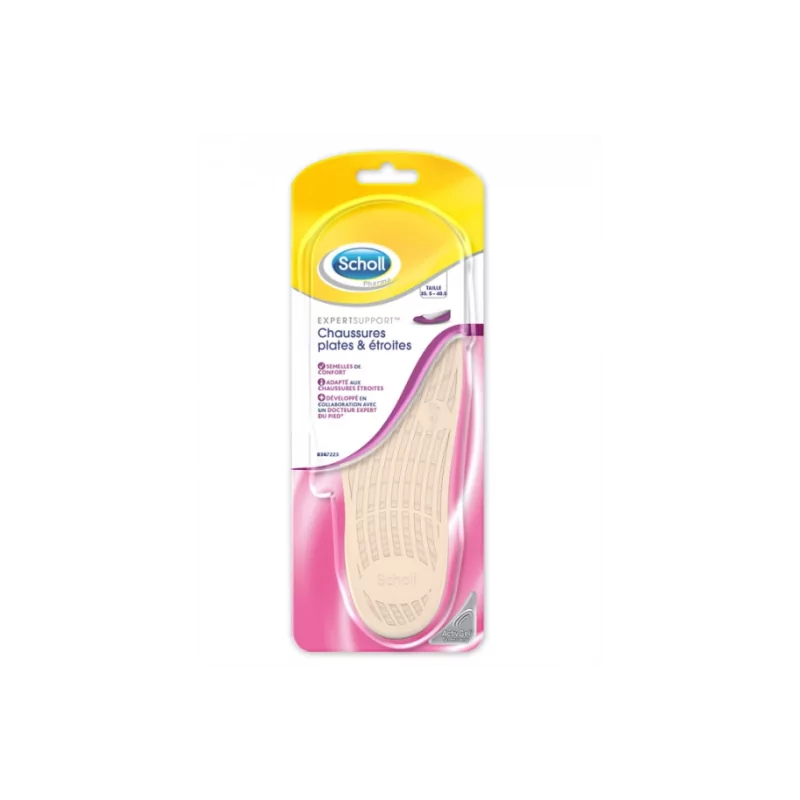 Scholl Semelle Activgel Plate Et Etroite