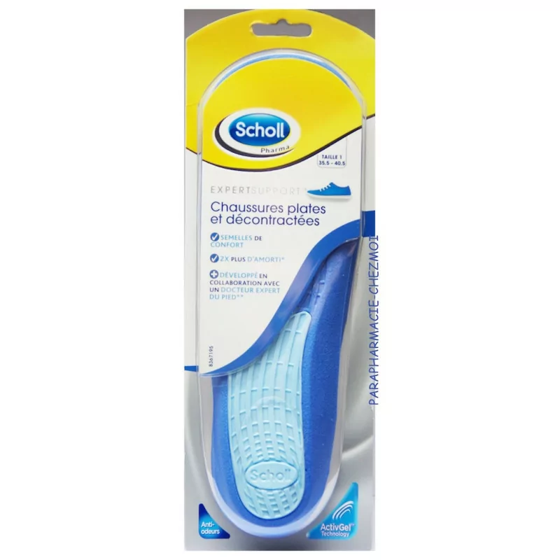 Scholl Semelle Activgel Decontractees T1