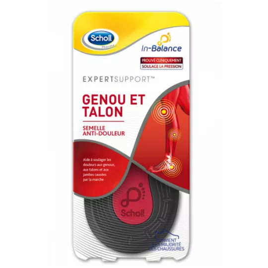 Scholl Semelle Anti-D Genou et Talon T2