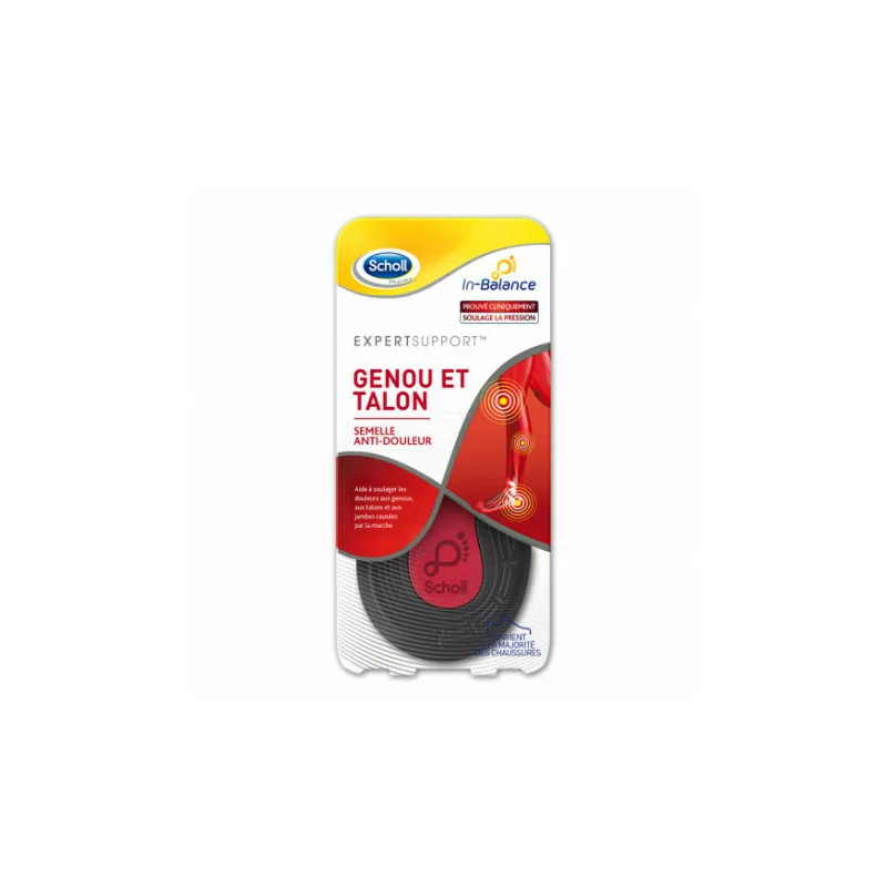 Scholl Semelle Anti-D Genou Et Talon T1