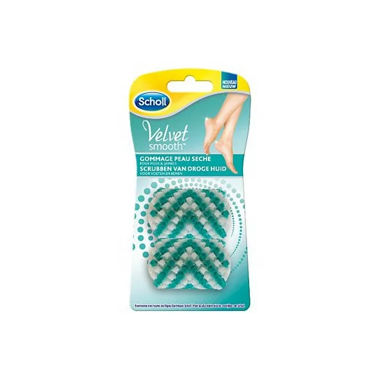 Scholl Velvet Recharge Rouleau Gommage Pied/jambe x2