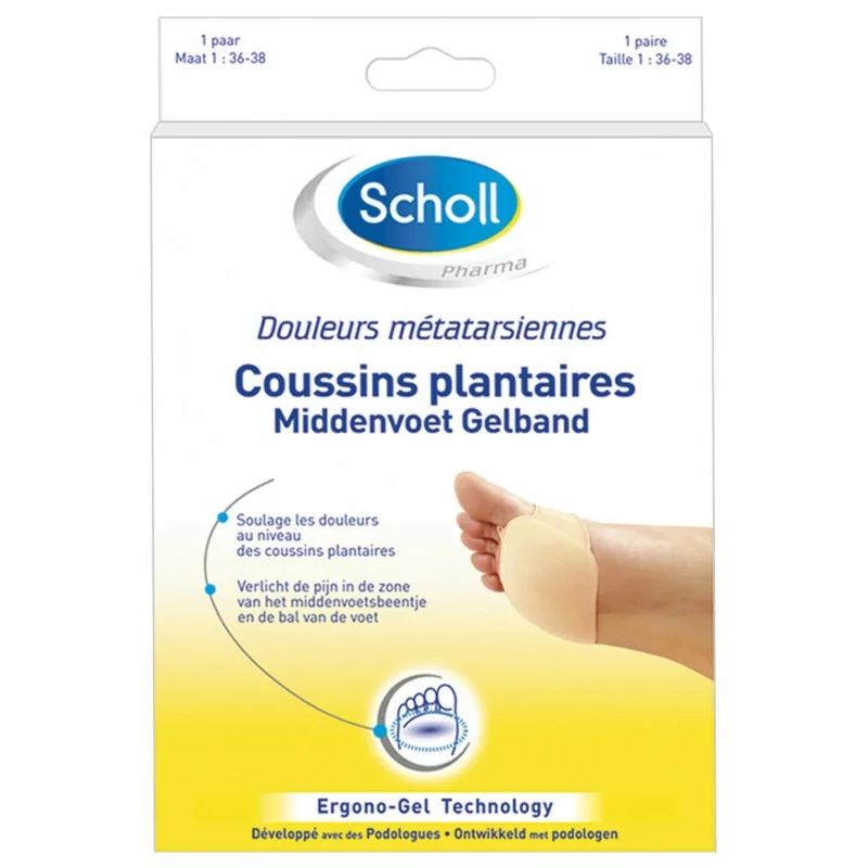 Scholl Couss Plantaires Doul Metatars T1