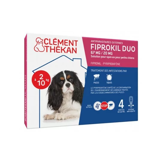 Clement-Thekan Fiprokil Duo 2-10kg 4 Pip