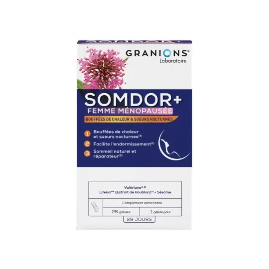 Granions Somdor + Ménopause 28 Gélules