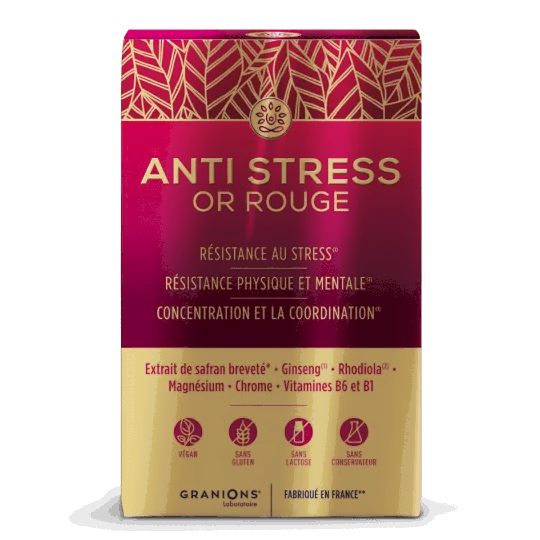 Granions Anti-Stress Or Rouge Boite de 15