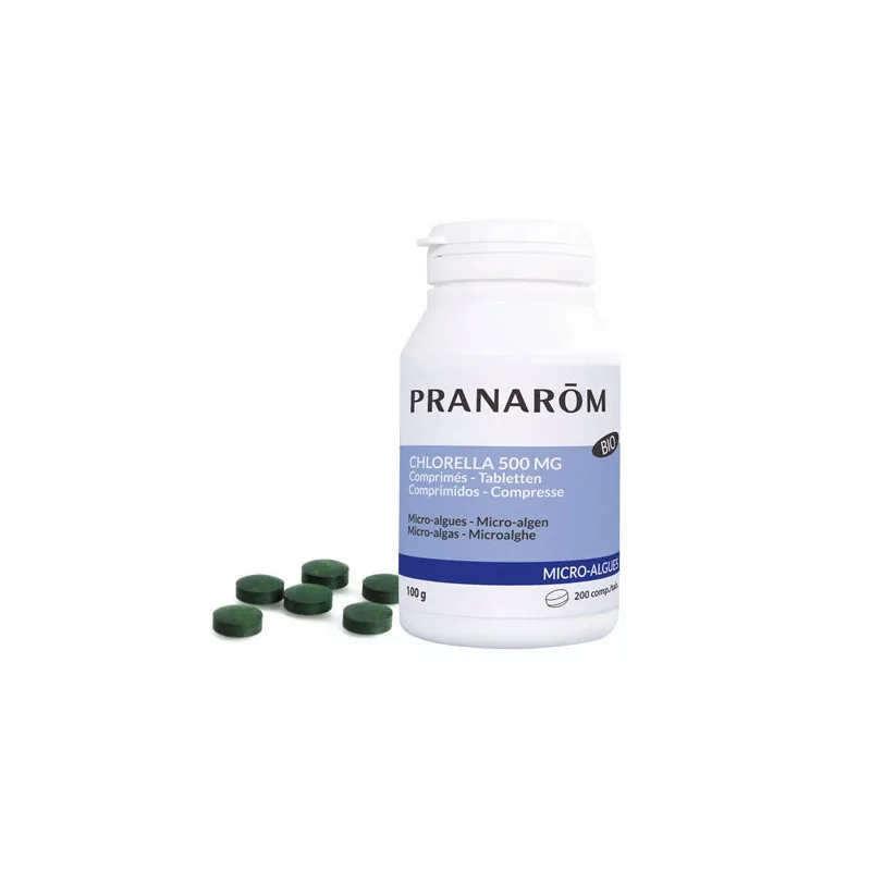 Pranarom Chlorella 500mg Bio B/200