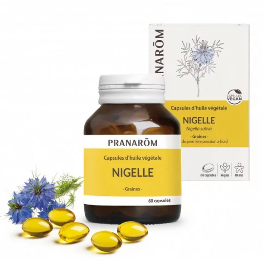 Pranarôm Capsules Nigelle Bio B/60