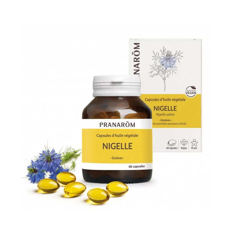 Pranarôm Capsules Nigelle Bio B/60