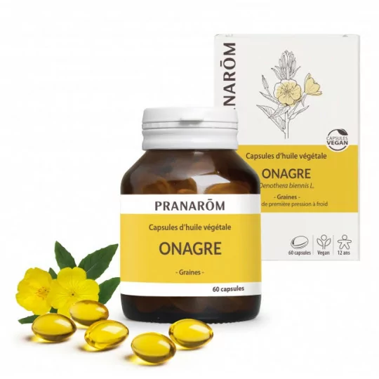 Prânarom Capsules Onagre Bio B/60