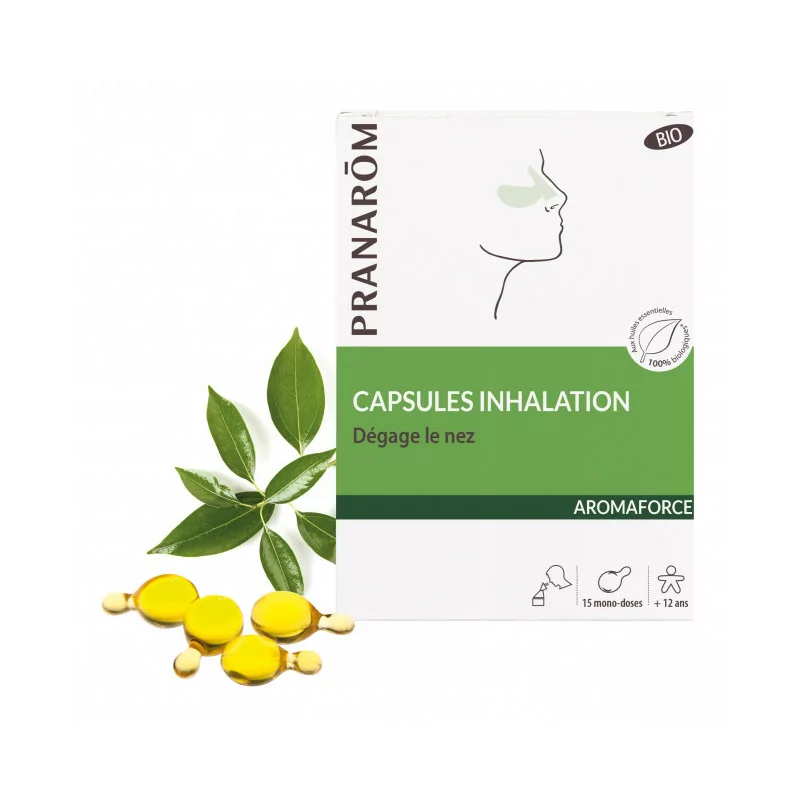 Pranarom Aromaforce Inhalation Bio B/15