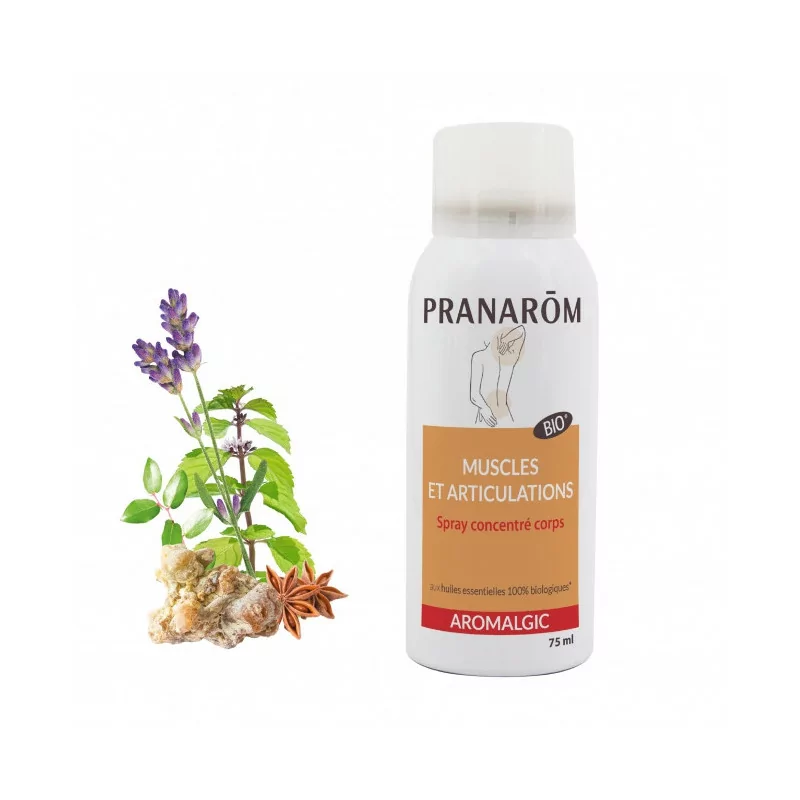 Pranarom Spray Concentr Corps Bio Fl/75ml