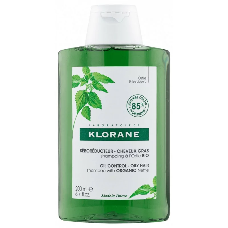 Klorane Shampoing Séboreducteur Ortie BIO 200ml