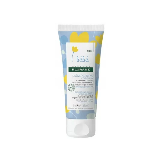 Klorane Bébé Crème Hydratante 40ml