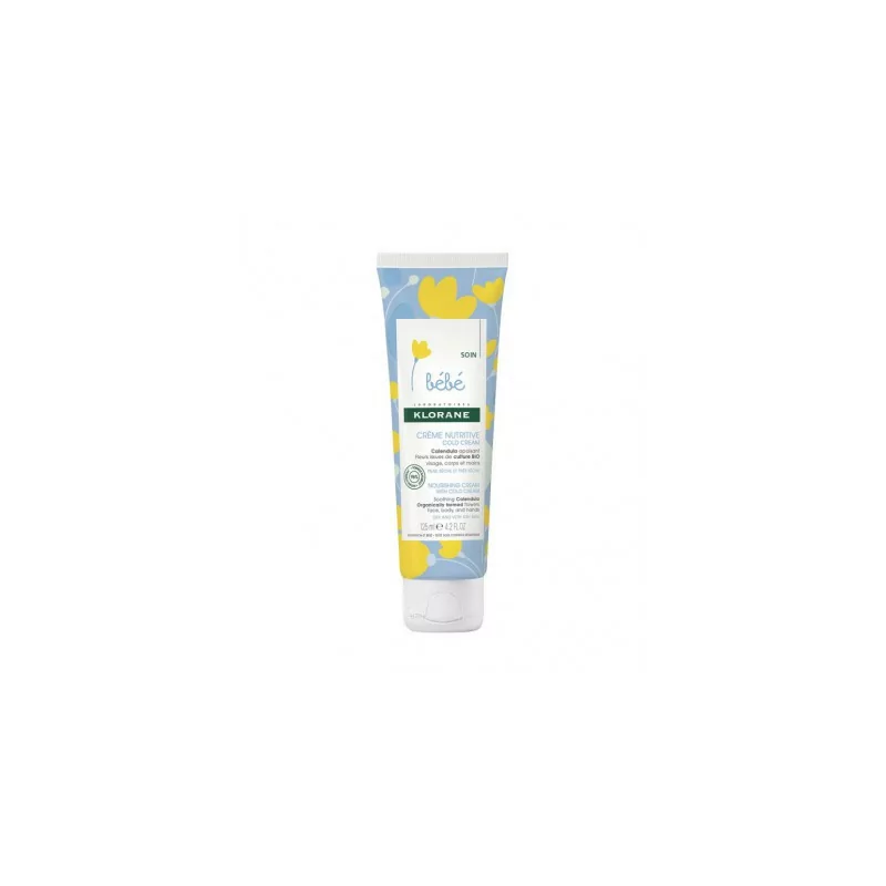 Klorane Bébé Crème Nutritive au Cold Cream 125ml