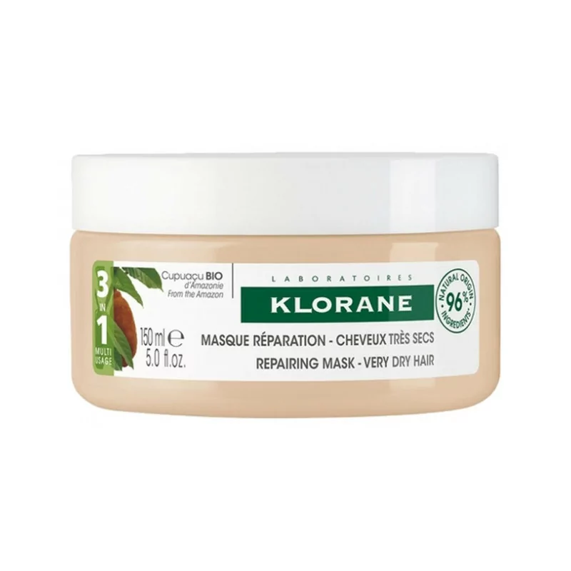 Klorane Masque au Beurre Cupuaçu BIO 150ml