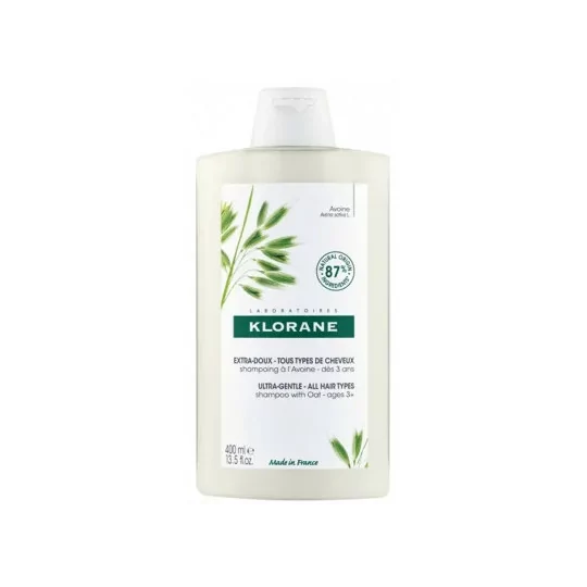 Klorane Shampooing au lait d’Avoine 400ml