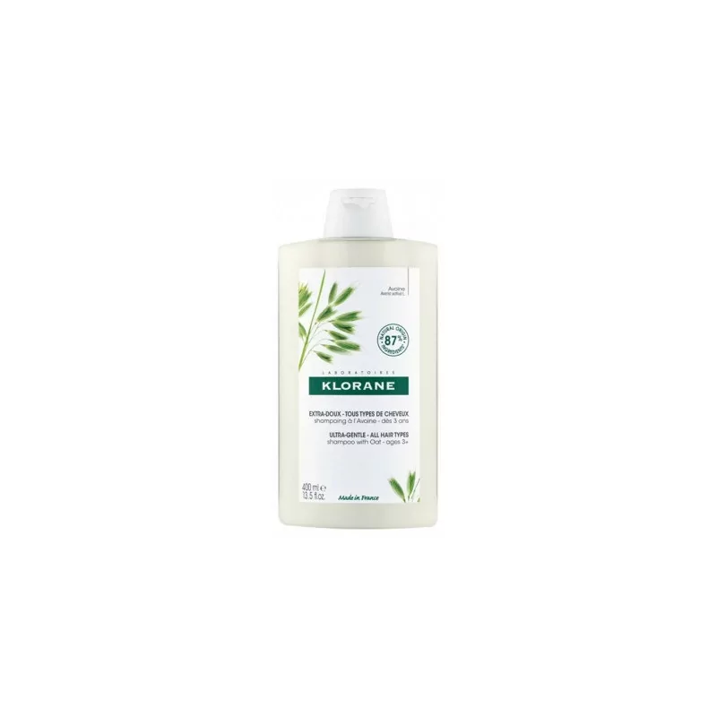 Klorane Shampooing au lait d’Avoine 400ml