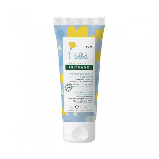 Klorane Crème Bébé nutritive cold cream au calendula 40ml