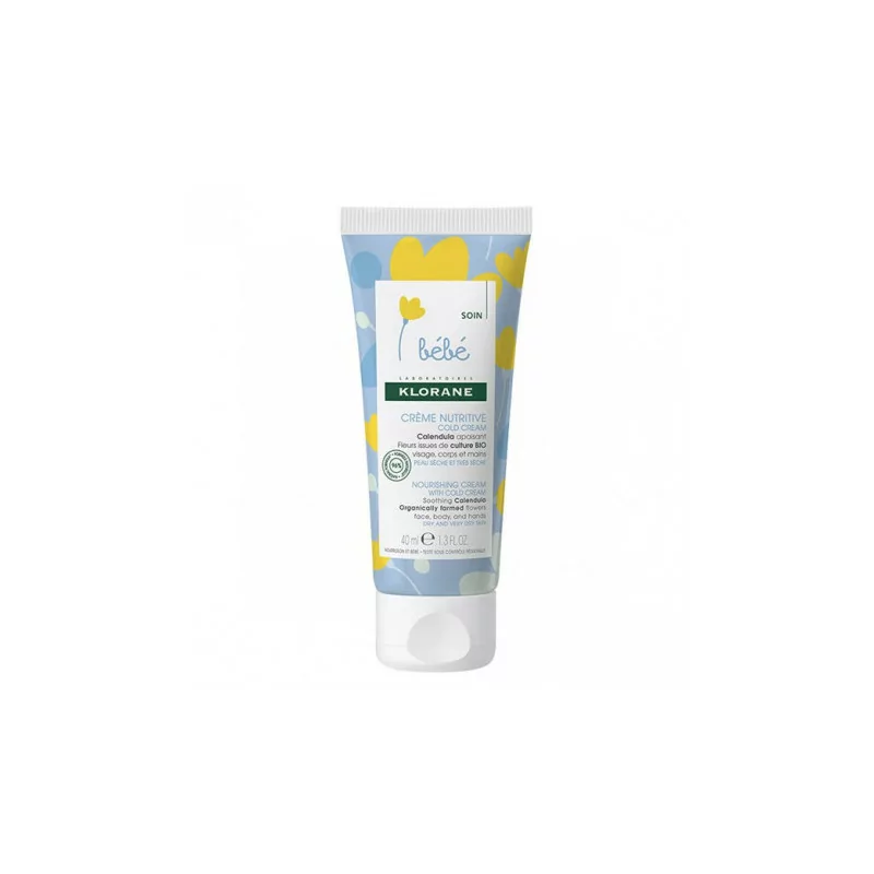 Klorane Crème Bébé nutritive cold cream au calendula 40ml