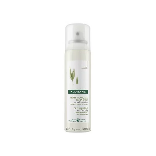 Klorane Shampoing Sec Spray Extra-Doux au Lait d'Avoine 150ml