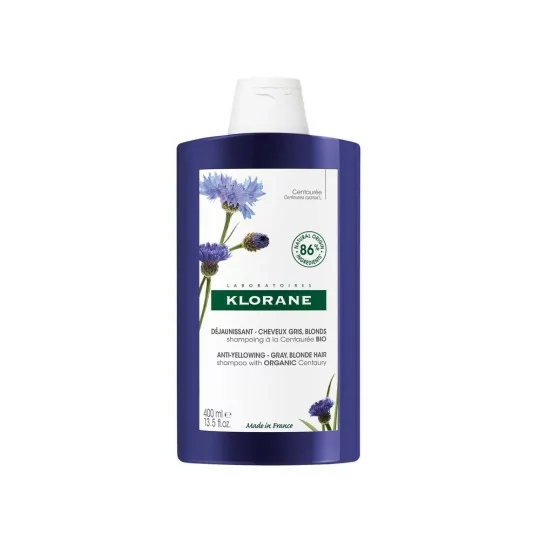 Klorane Shampooing Déjaunissant Centauree BIO 400ml