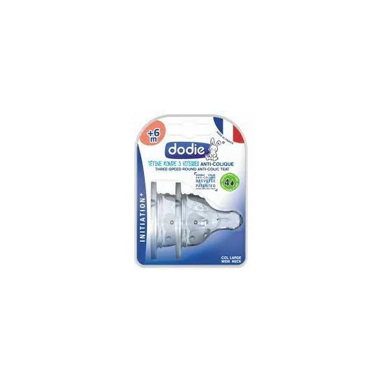 Dodie Tetine 4 Init A/col 6m Silicone