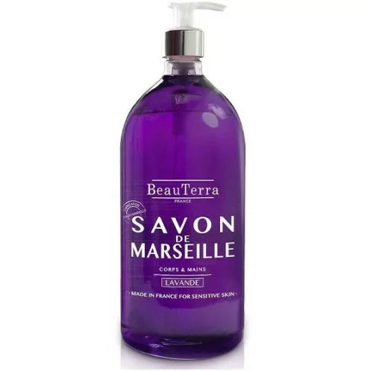 Beauterra Savon Liquide de marseille Lavande 300ML