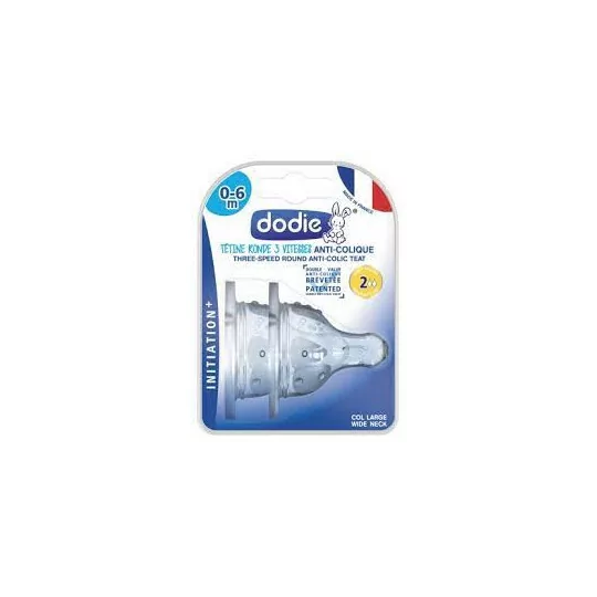 Dodie Tetine 2 Init A/col 0-6m Silicone