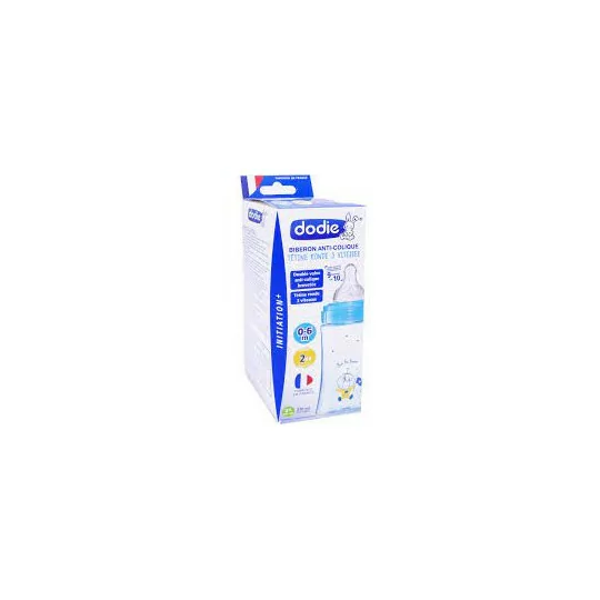 Dodie Bib 2 Init A/col 270ml 0-6m Cosmon