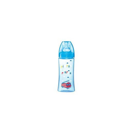 Dodie Biberon 3 Init A/col 330ml 6m Bleu P