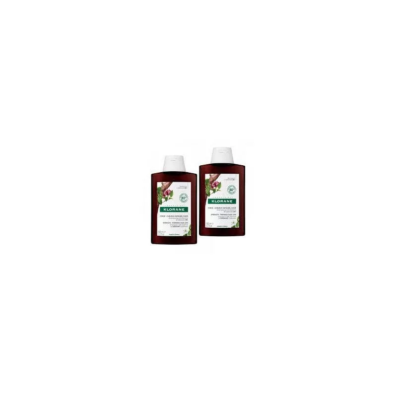 KLORANE SHAMPOING QUININE FL400ML LOT DE 2