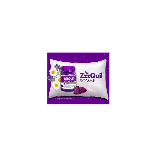 ZzzQuil sommeil gommes boite de 60