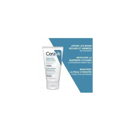 Cerave Crème Mains Réparatrice Tube de 100ml