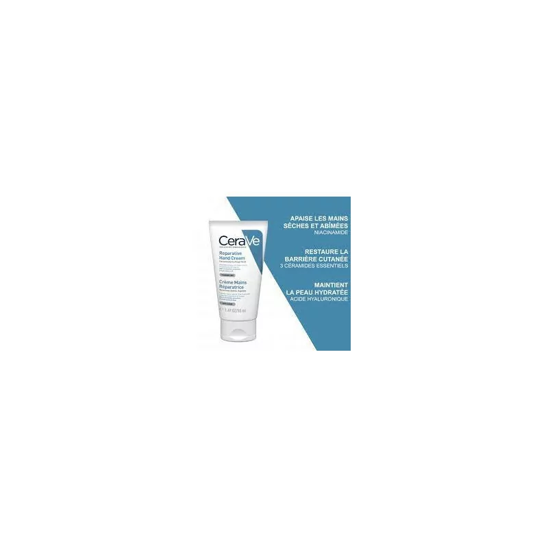 Cerave Crème Mains Réparatrice Tube de 100ml