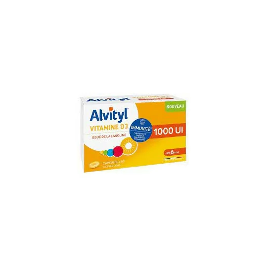 Alvityl vitamine D 60 capsules